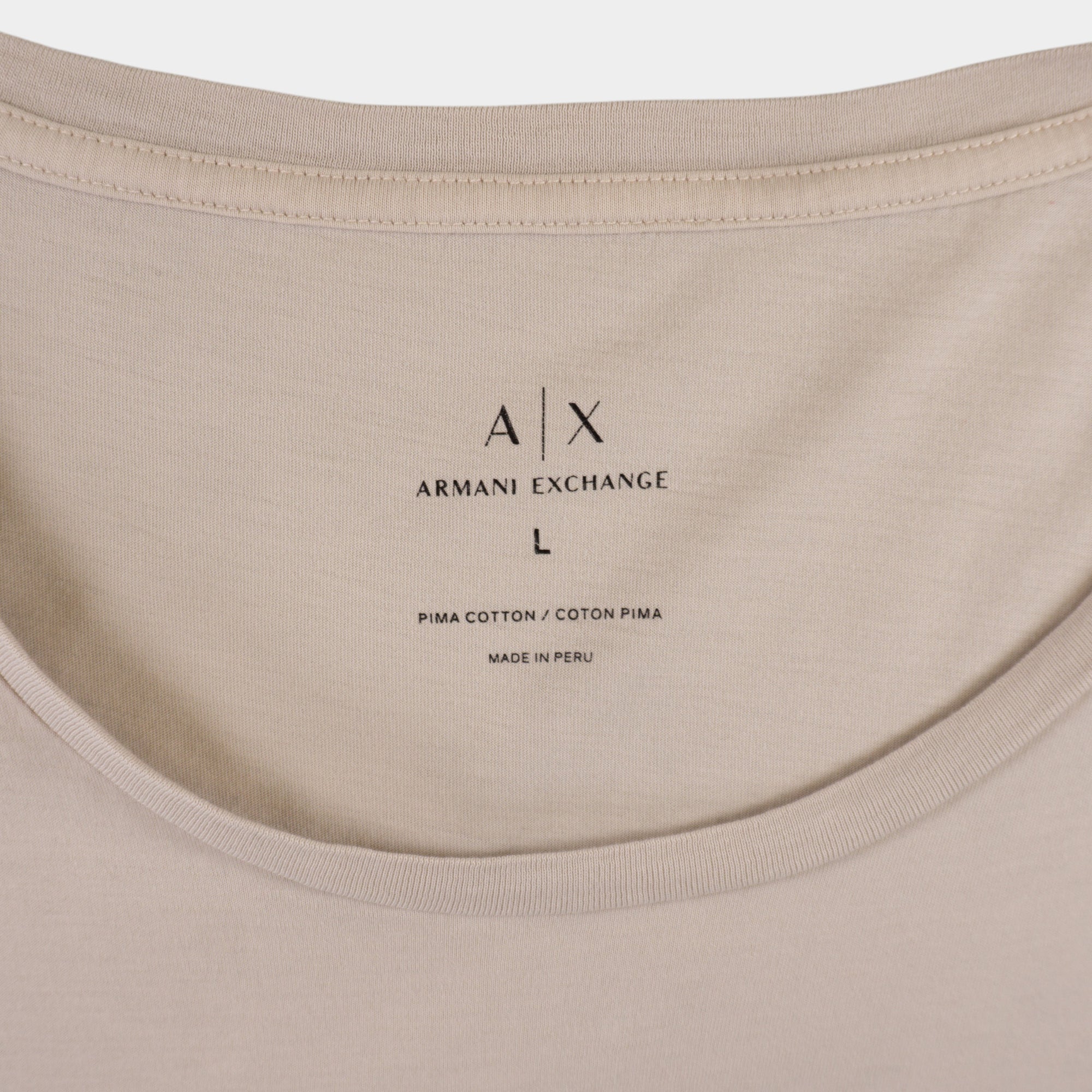 Armani Exchange Розова Тениска