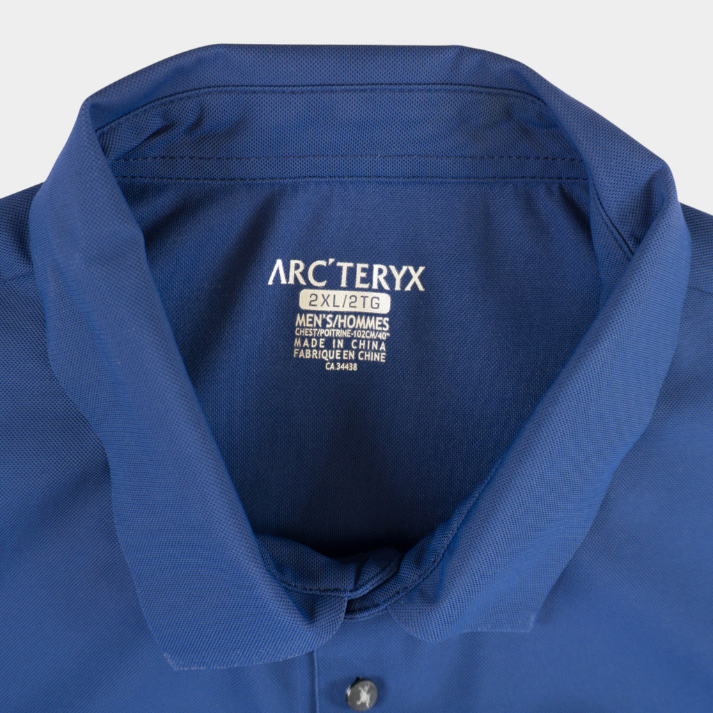 Arc’teryx Синя Тениска с Яка