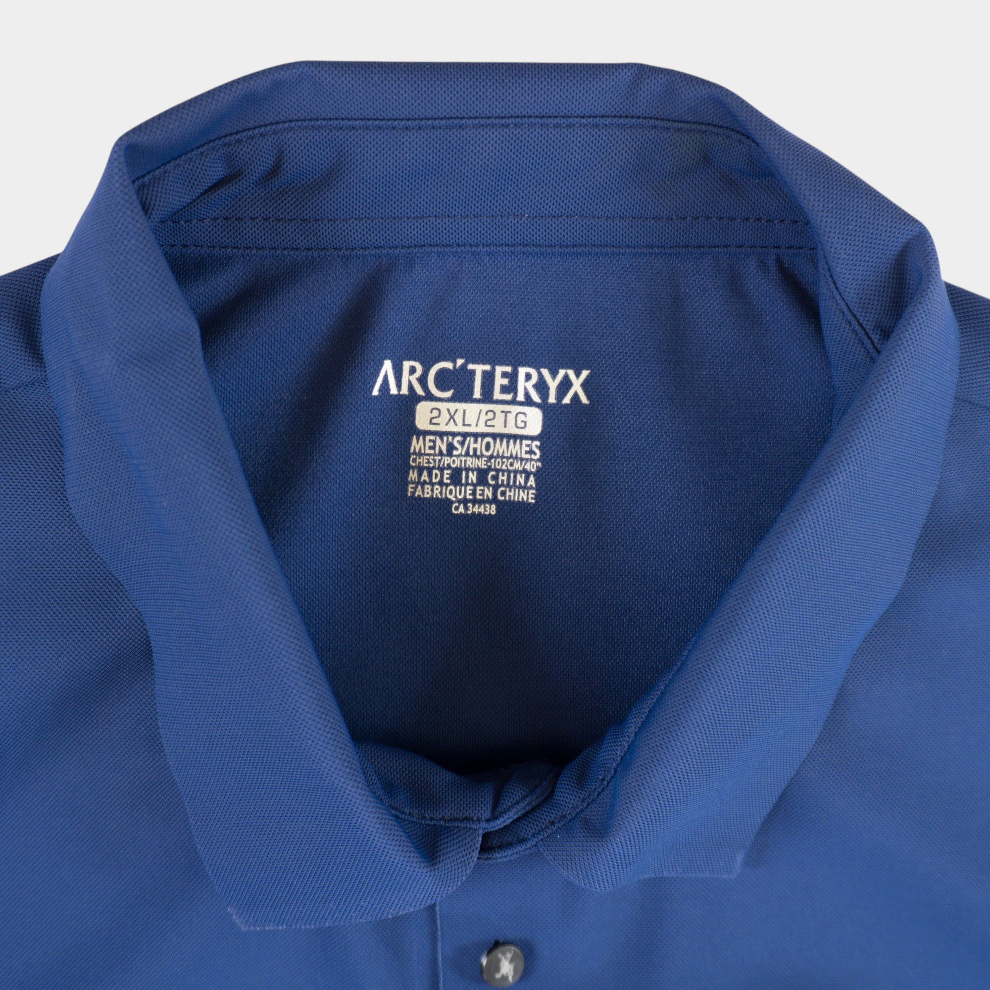 Arc’teryx Синя Тениска с Яка