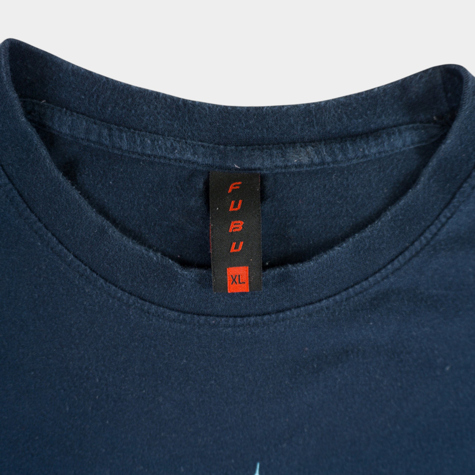 Fubu Винтидж 2000-те Синя Тениска с Графика