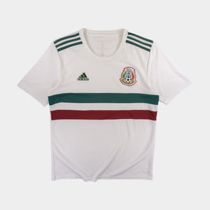Adidas Mexico 2018/19 Бяло Джърси