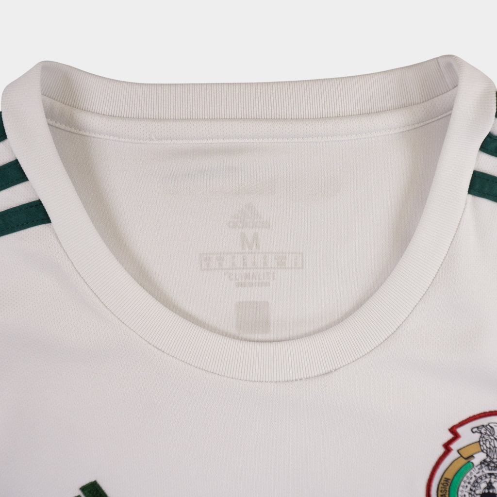 Adidas Mexico 2018/19 Бяло Джърси