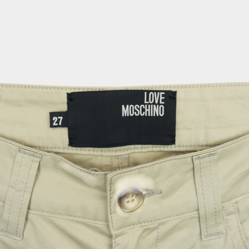 Love Moschino Бежови Панталони