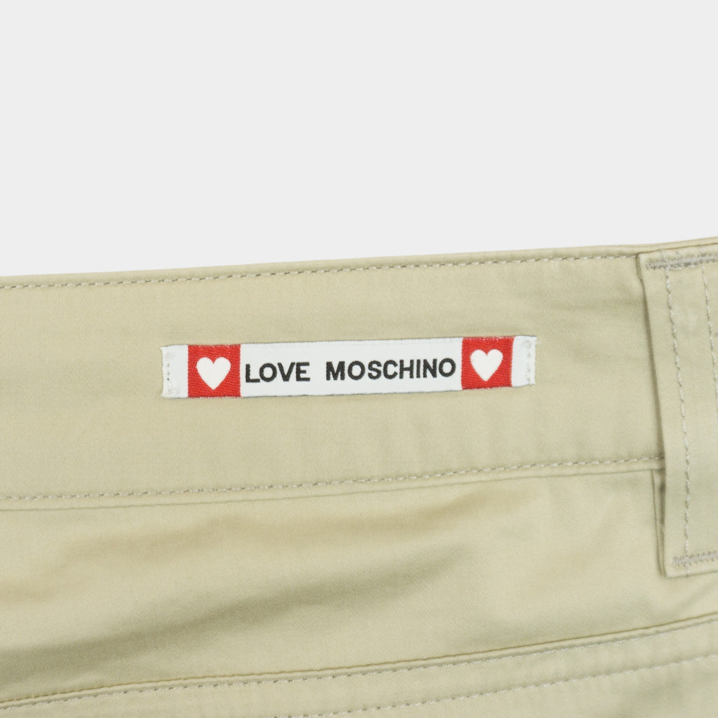 Love Moschino Бежови Панталони