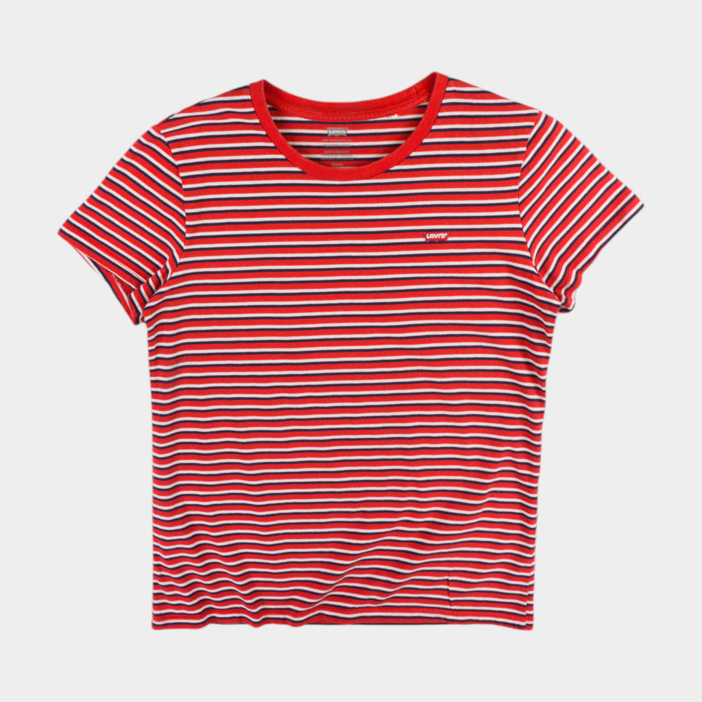 Levi’s Червена Раирана Тениска