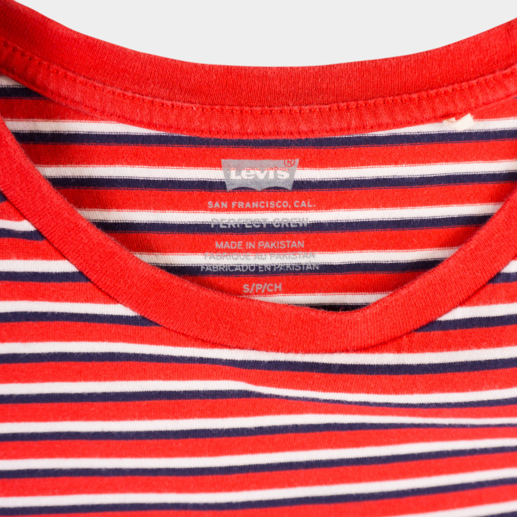 Levi’s Червена Раирана Тениска