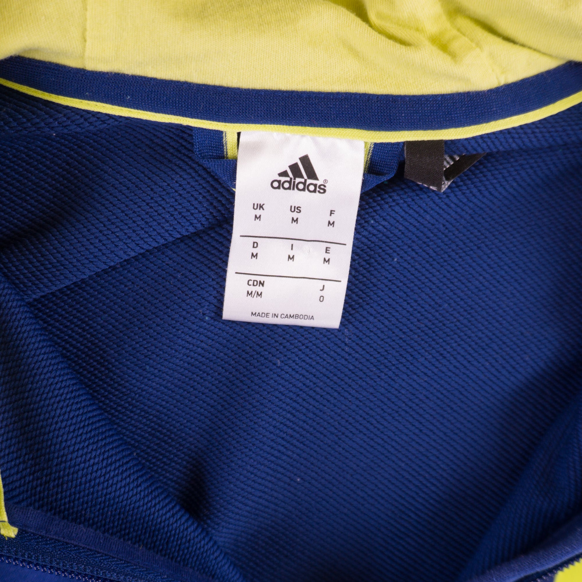 Adidas Син Суичър с Цип