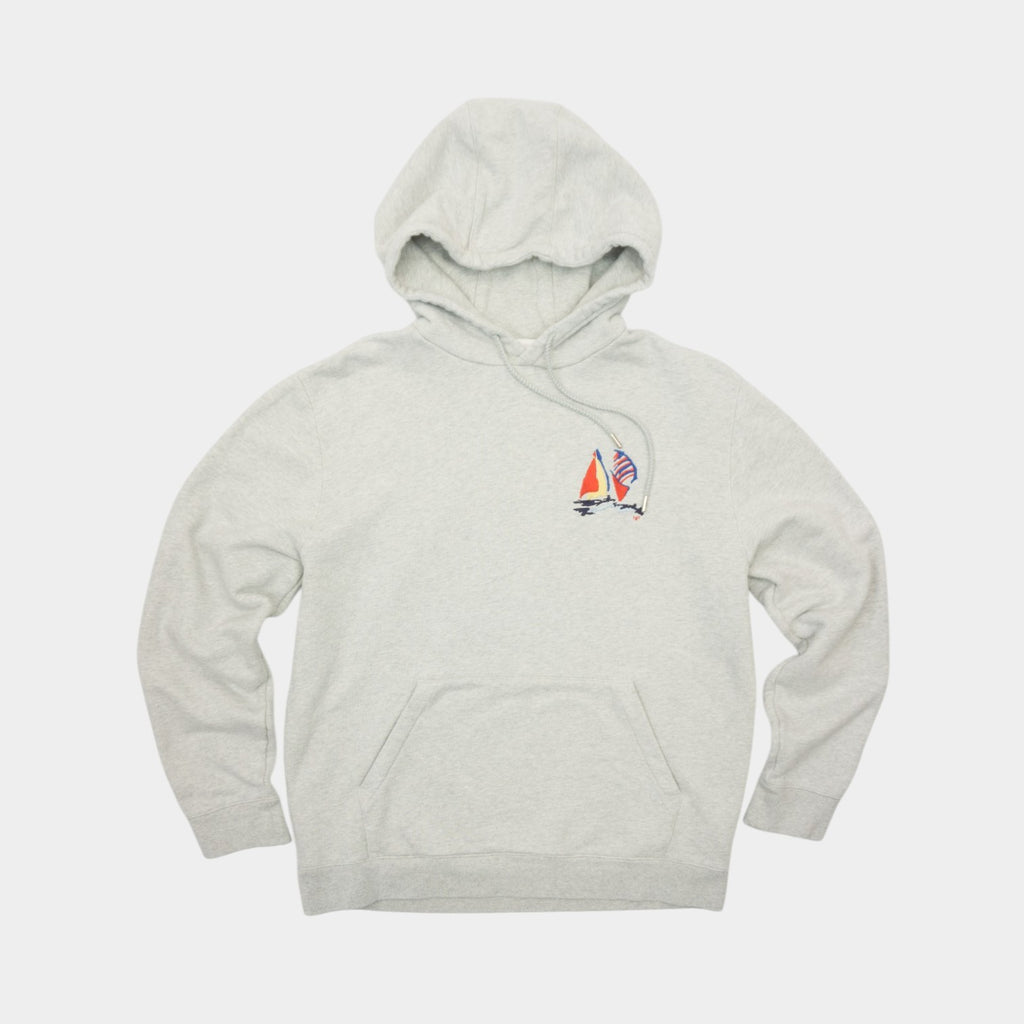 Norse Projects Сив Суичър с Бродерия