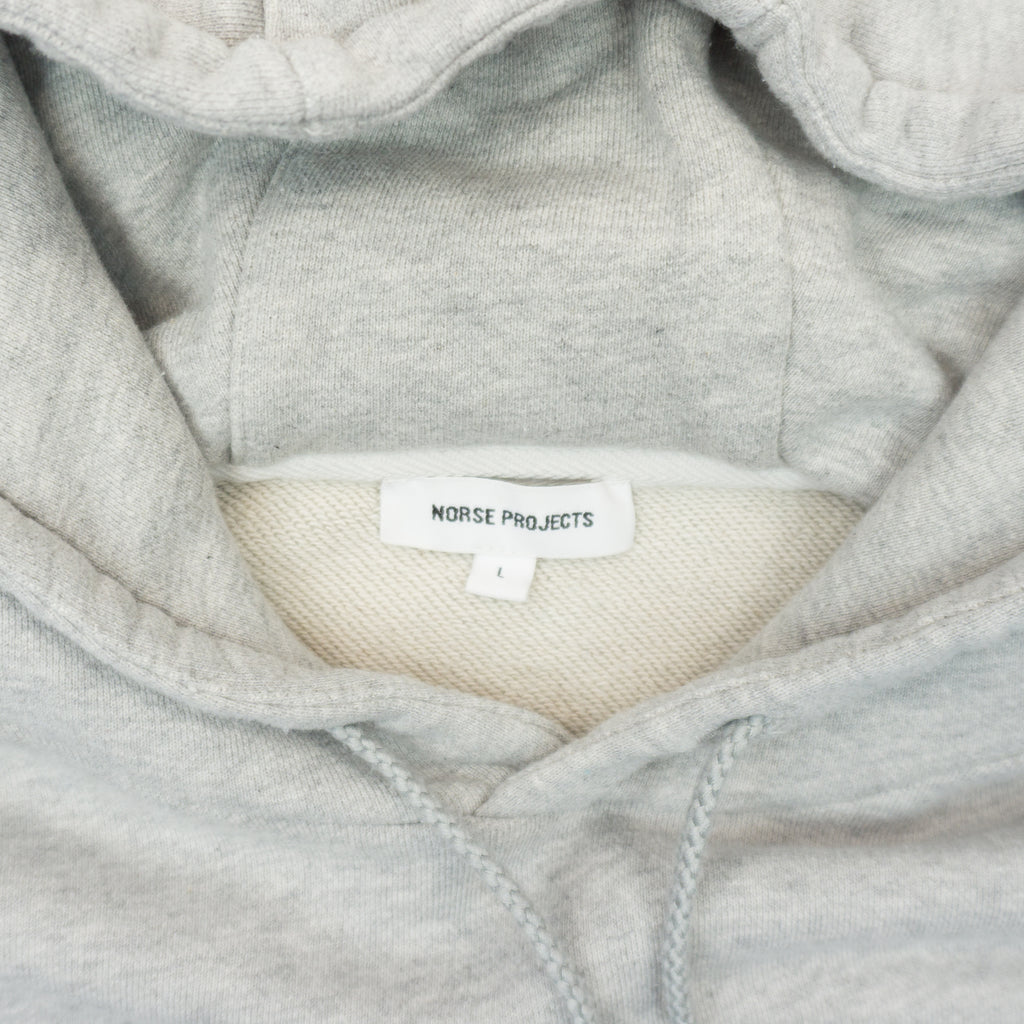 Norse Projects Сив Суичър с Бродерия