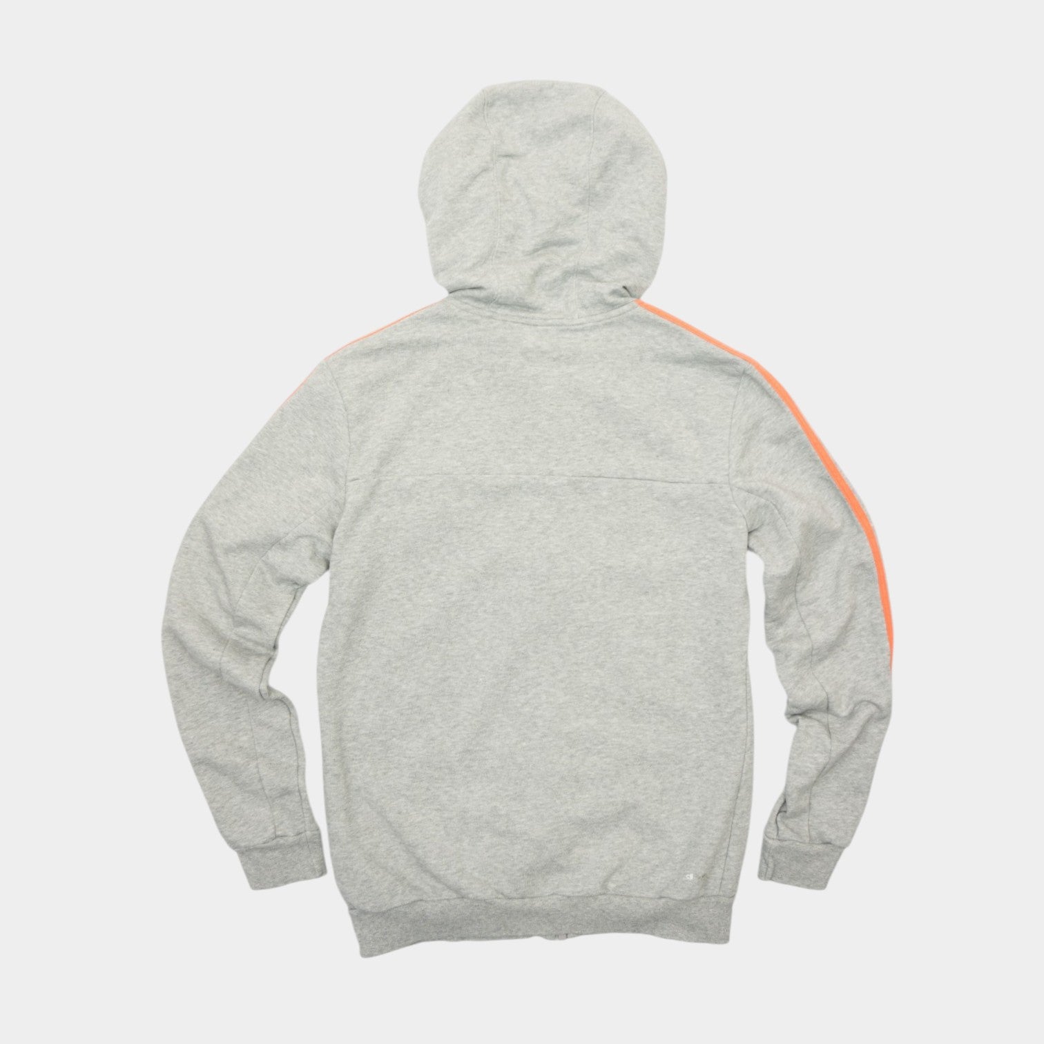 Adidas Сив Суичър с Цип и Бродирано Лого