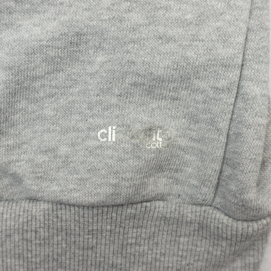 Adidas Сив Суичър с Цип и Бродирано Лого