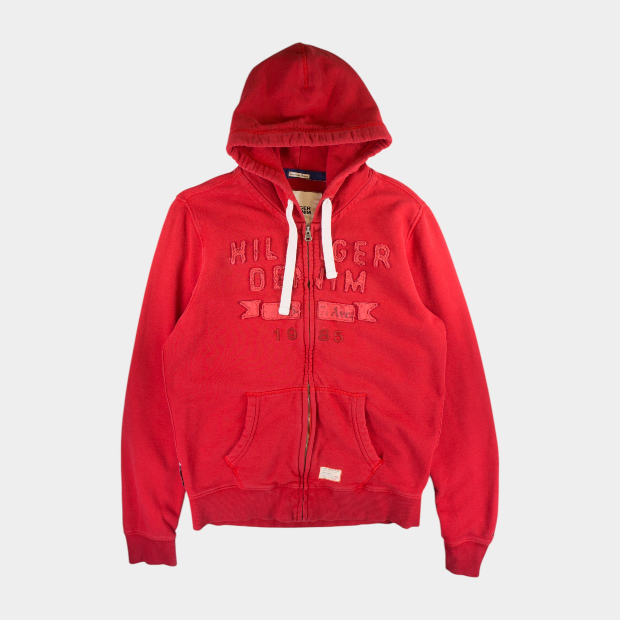 Tommy Hilfiger Червен Суичър с Цип
