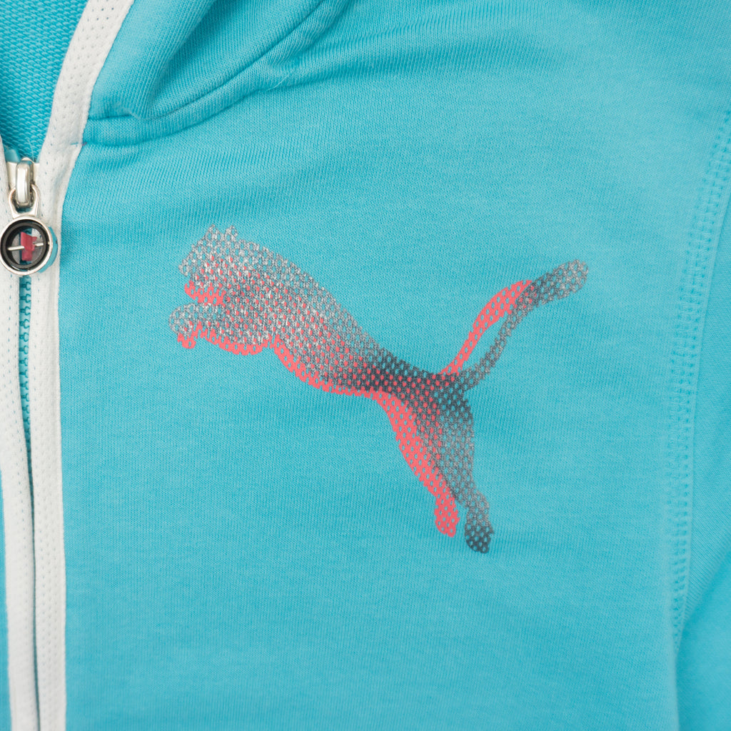Puma Син Суичър с Цип