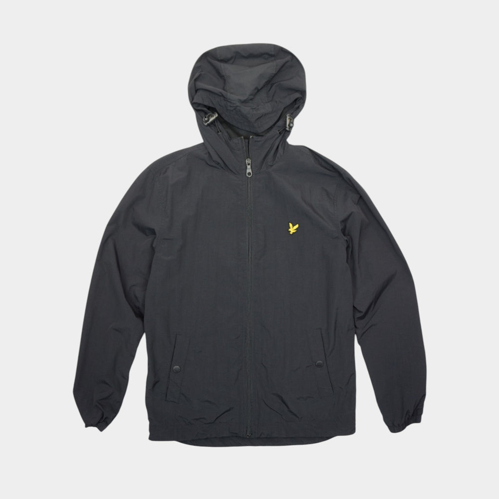 Lyle & Scott Черно Яке с Бродирано Лого