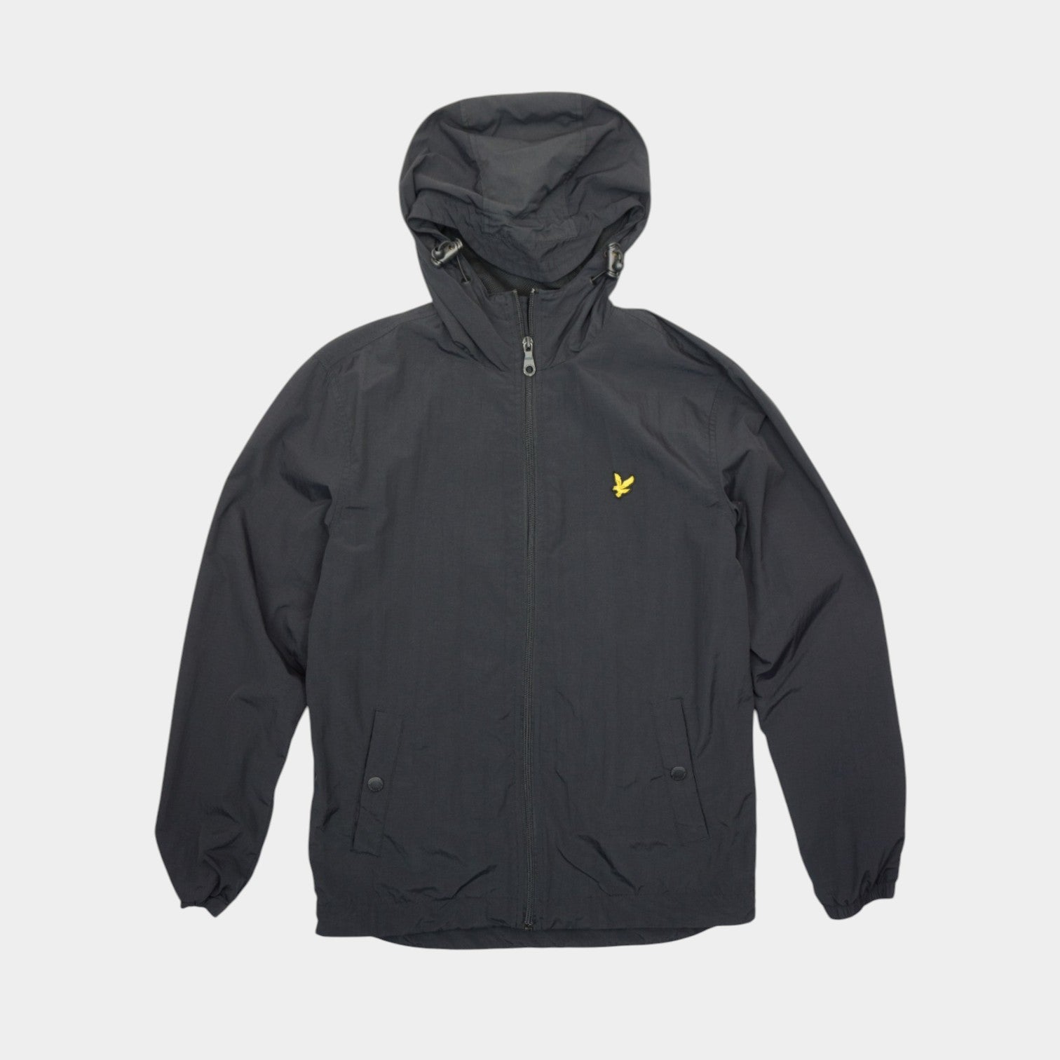 Lyle & Scott Черно Яке с Бродирано Лого
