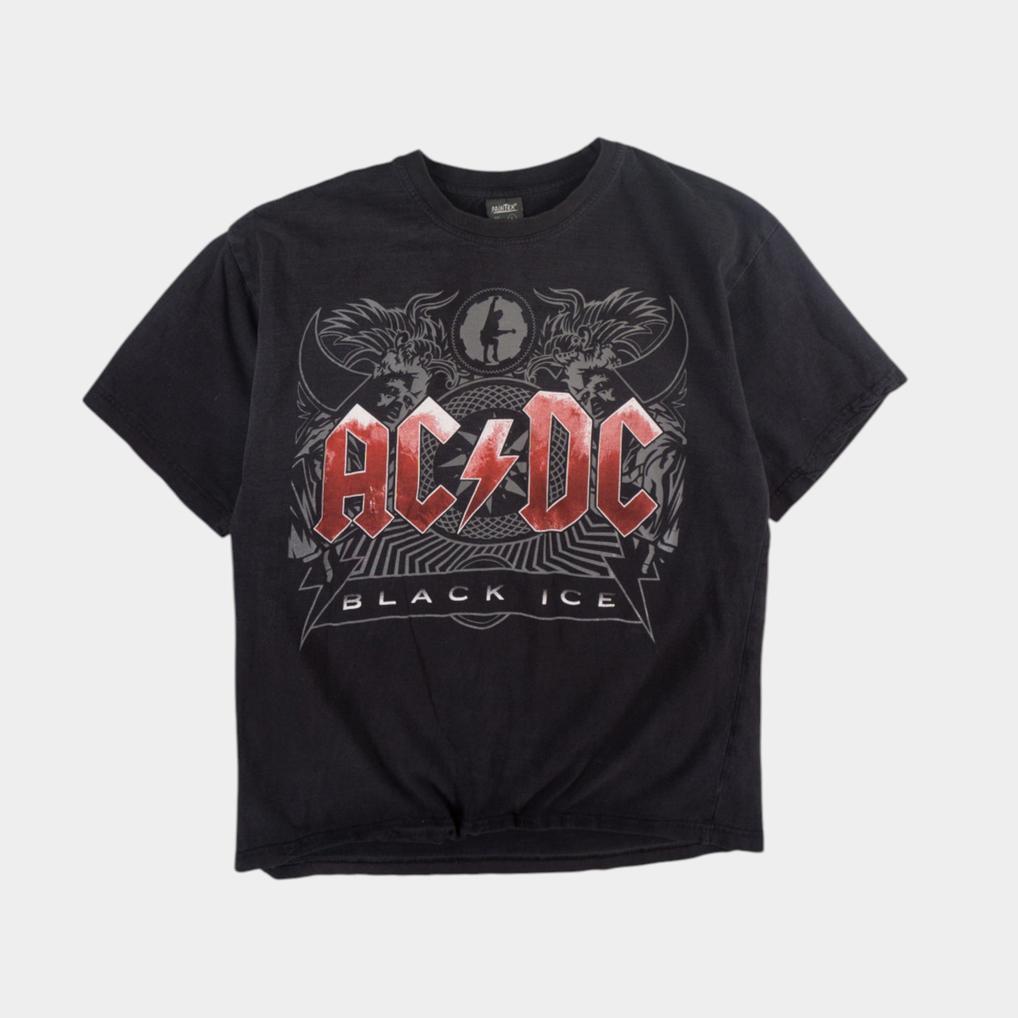 Printex x ACDC Черна Тениска с Графика