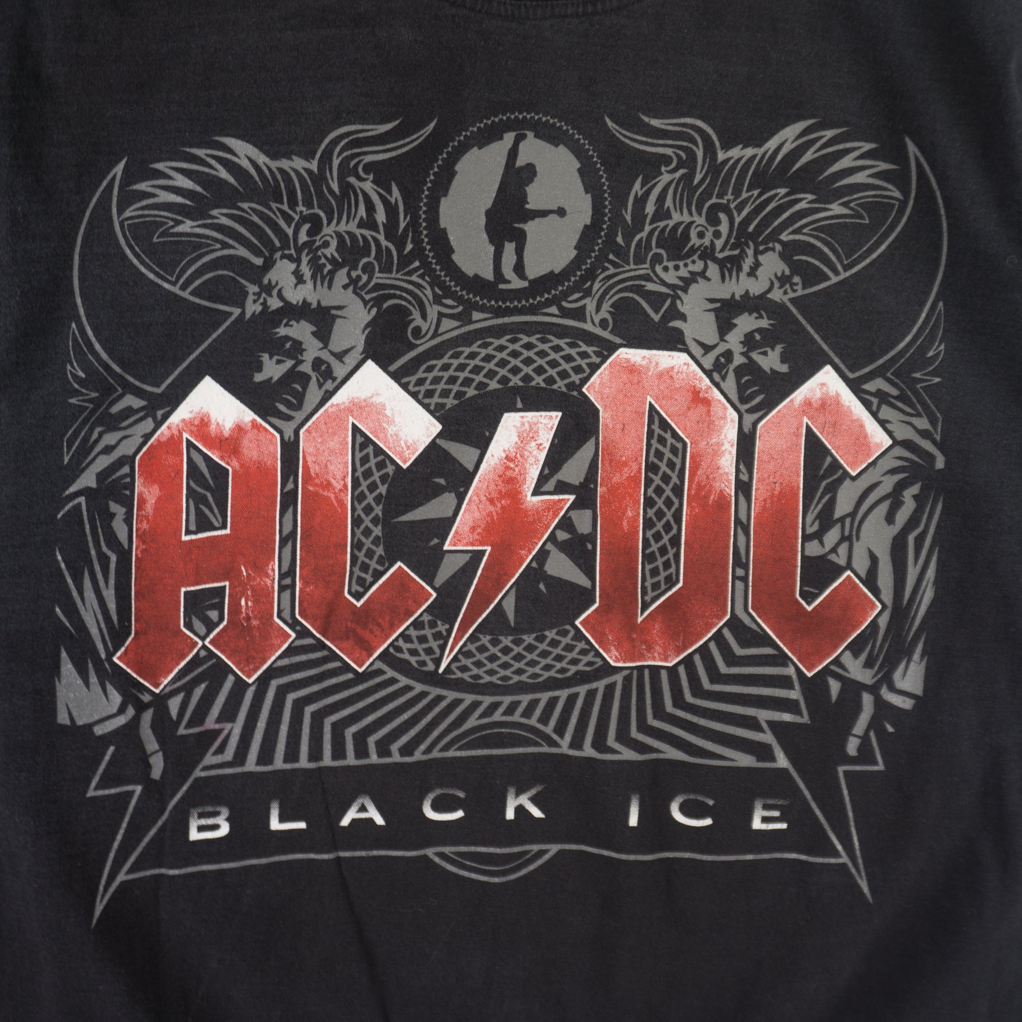 Printex x ACDC Черна Тениска с Графика