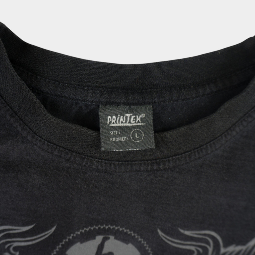 Printex x ACDC Черна Тениска с Графика
