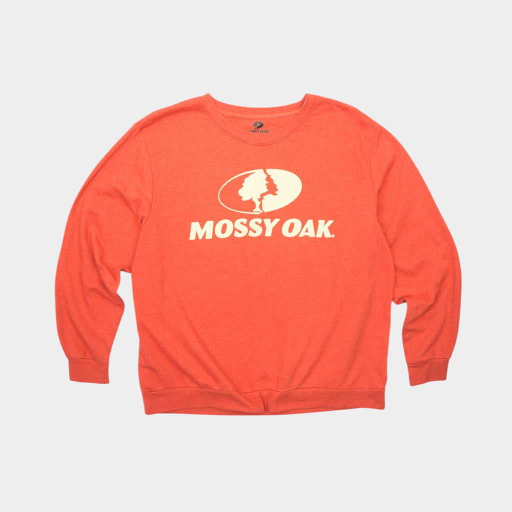 Mossy Oak Червена Блуза с Голямо Лого