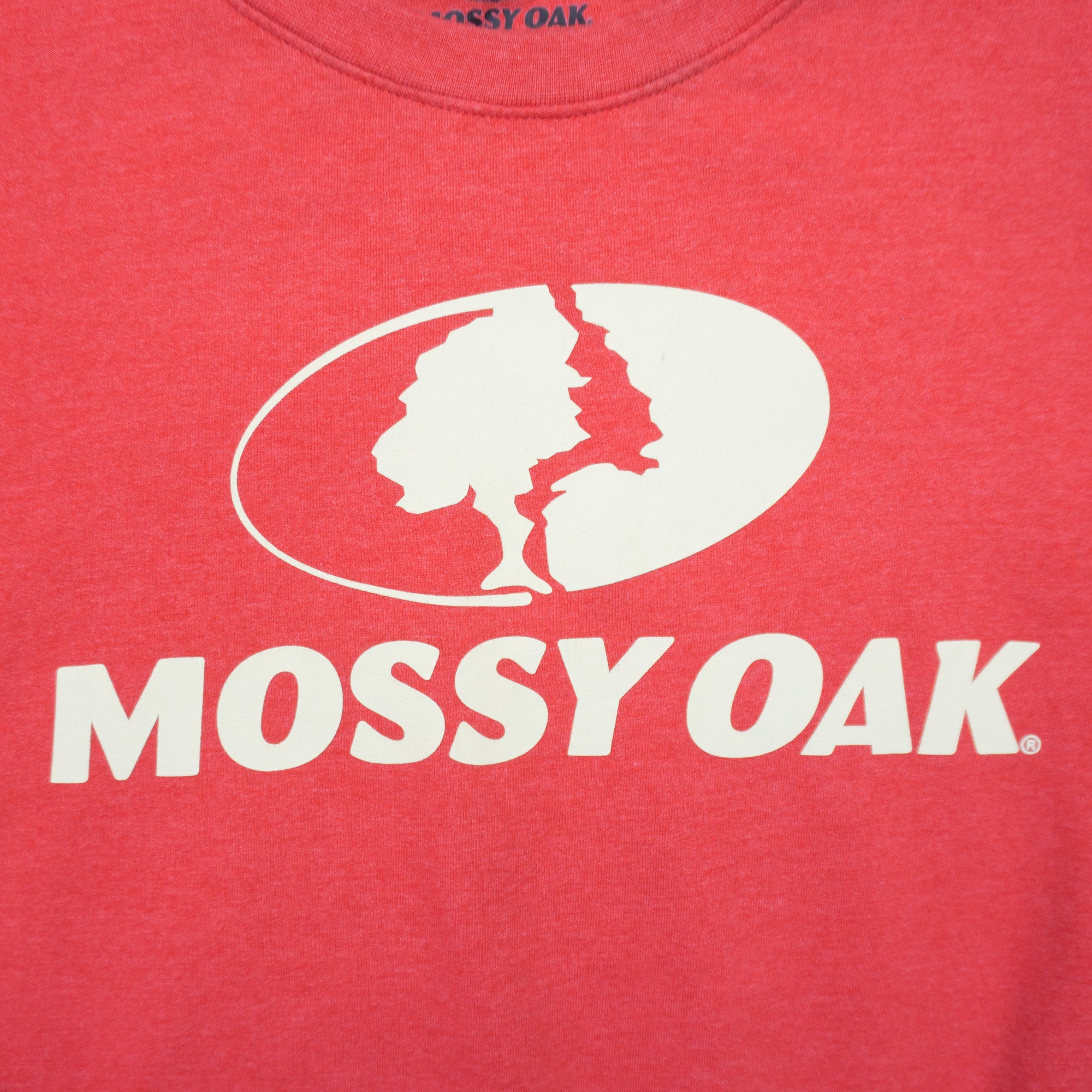Mossy Oak Червена Блуза с Голямо Лого