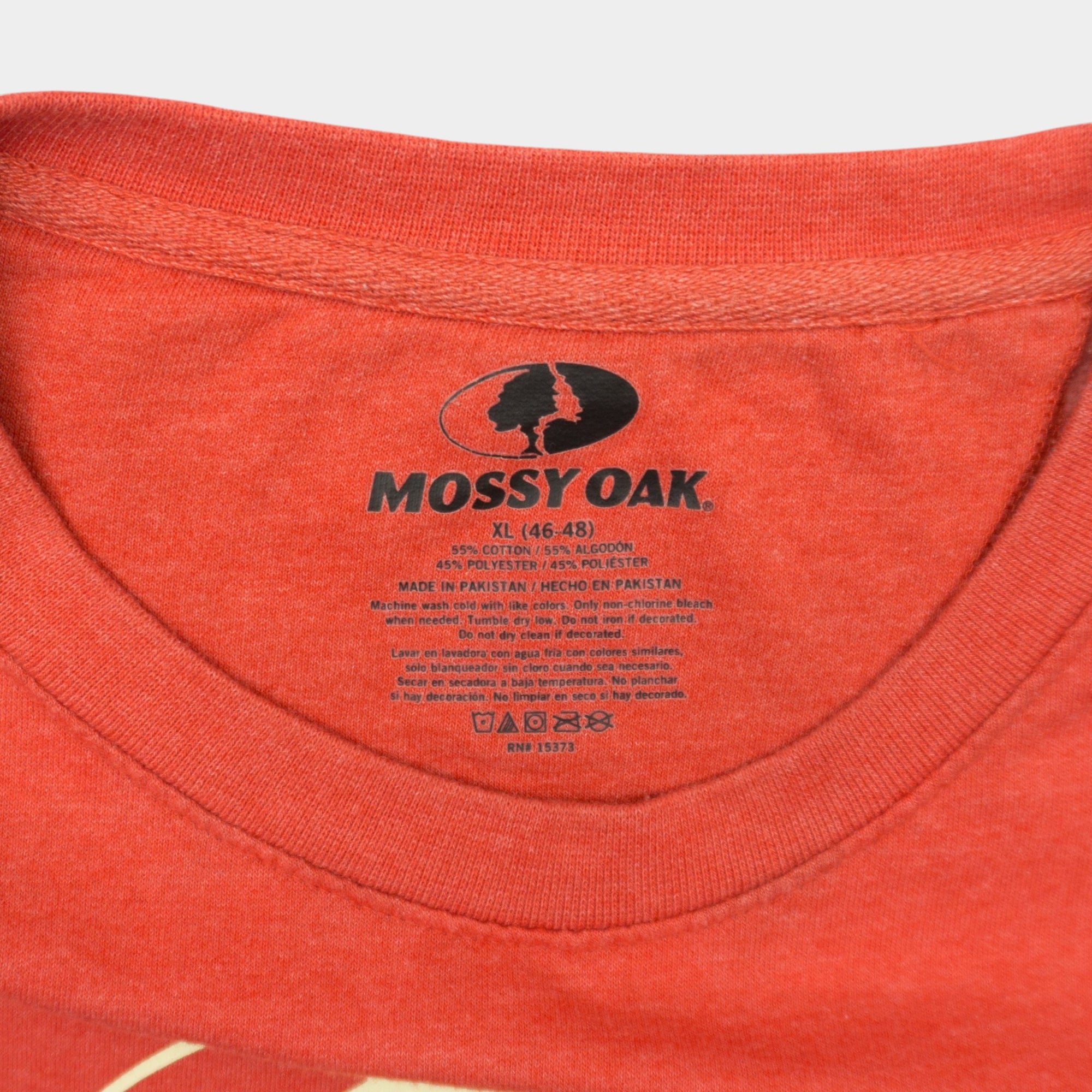 Mossy Oak Червена Блуза с Голямо Лого