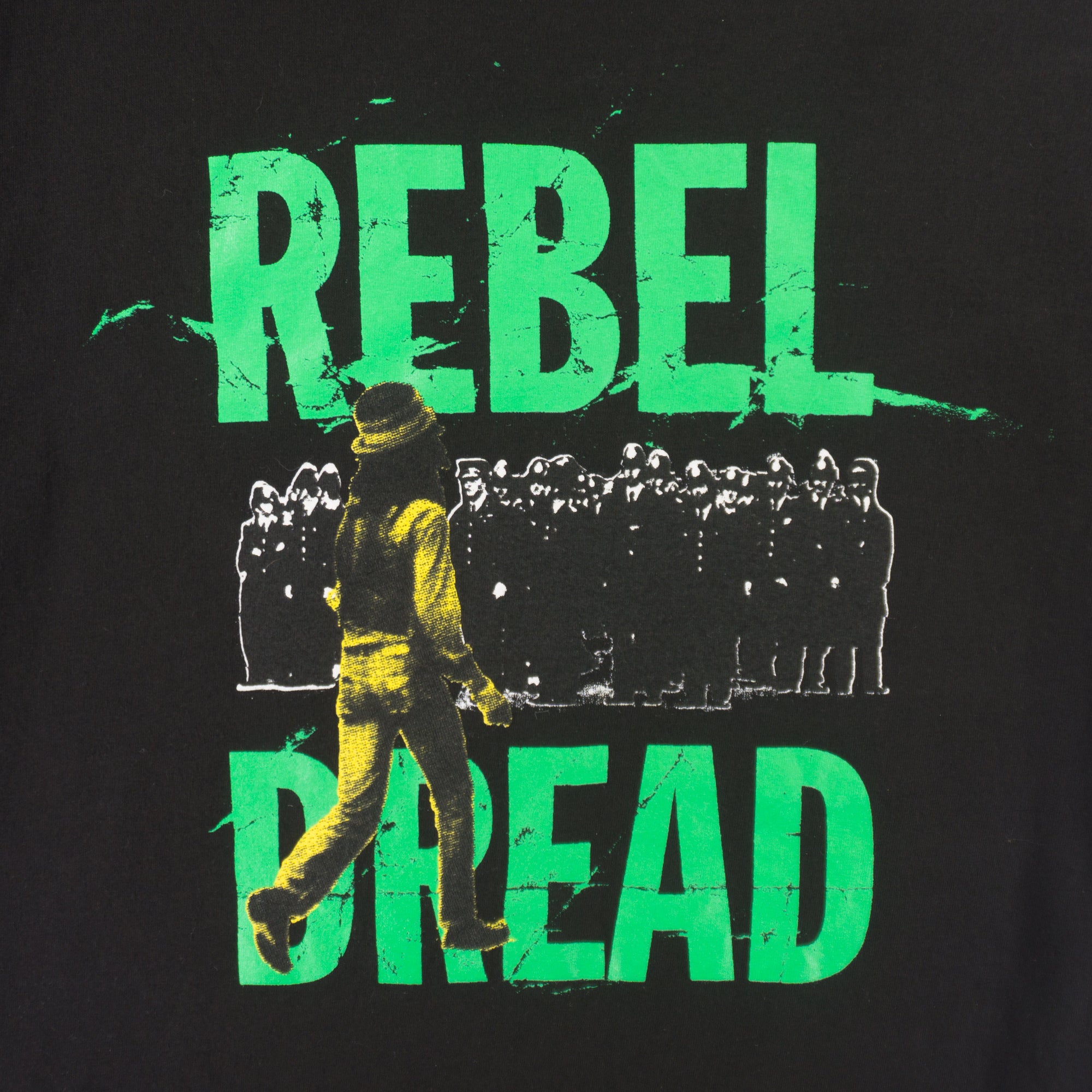 KR3W X Rebel Dread Черна Тениска с Графика