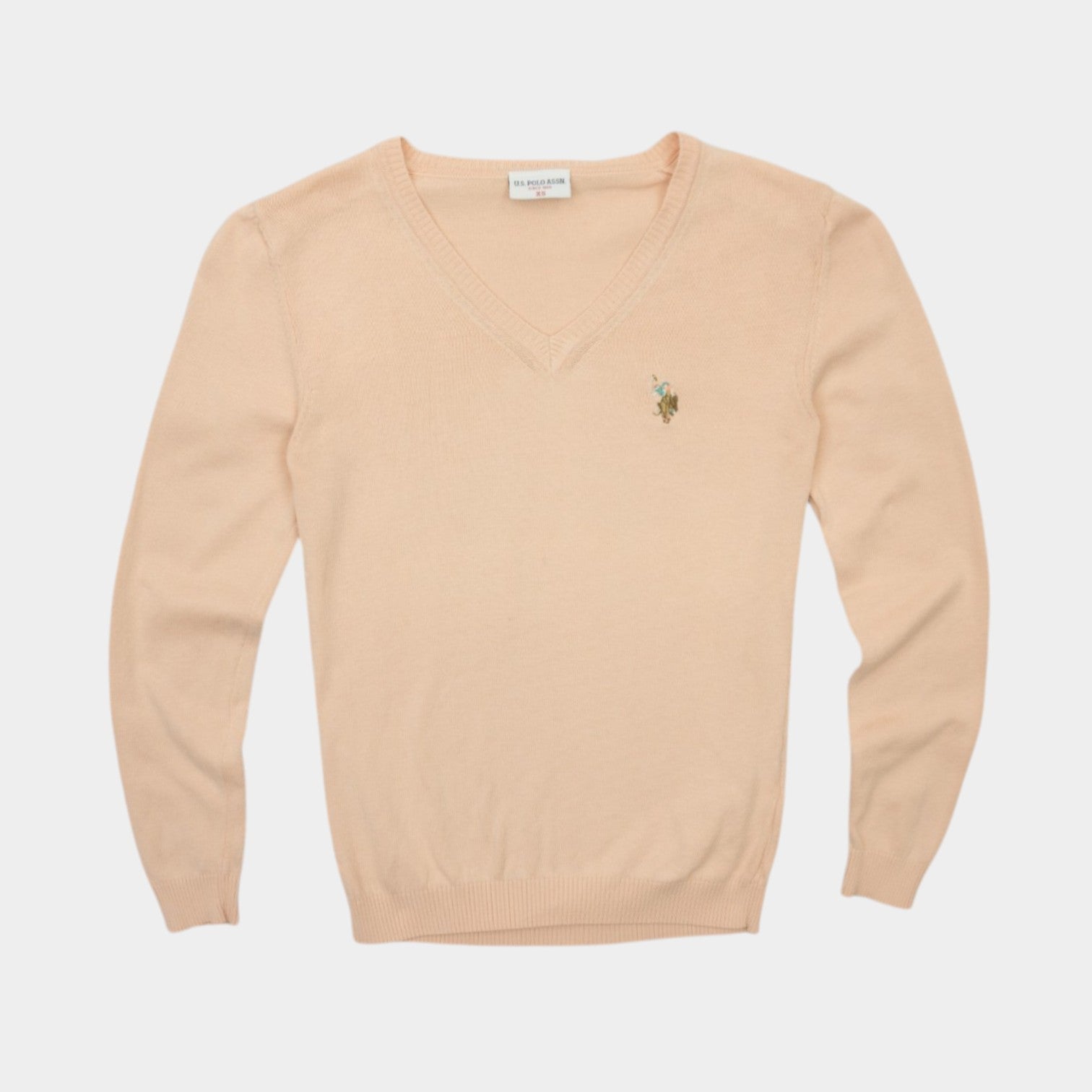 US Polo Assn Пуловер с Бродирано Малко Лого