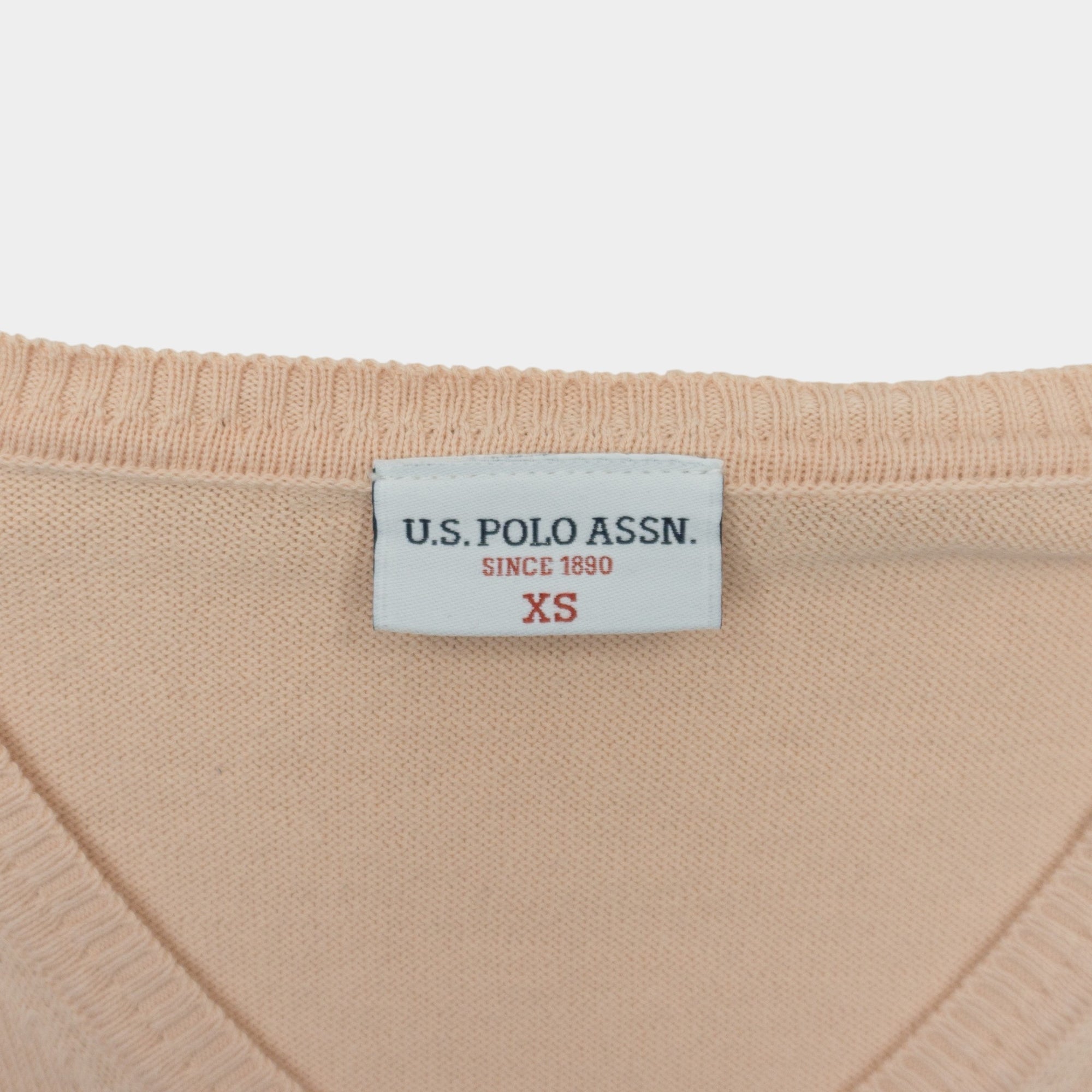 US Polo Assn Пуловер с Бродирано Малко Лого