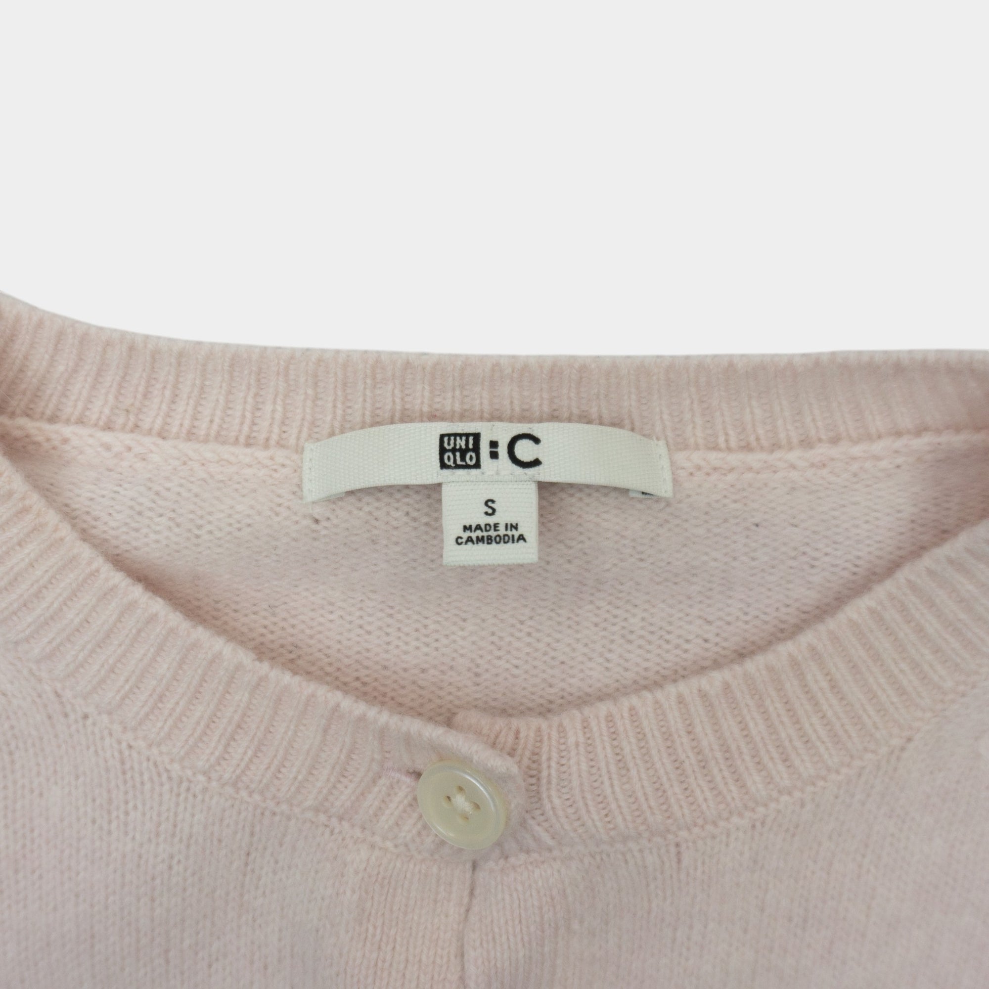 Uniqlo : C Розова Лека Жилетка от Кашмир