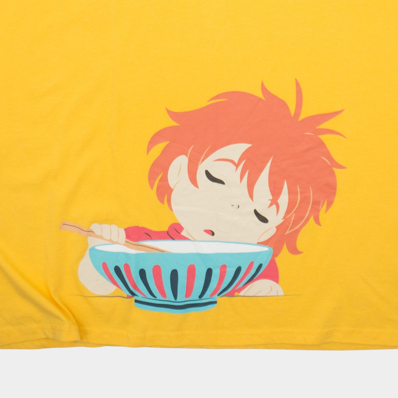 Ponyo Оранжева Тениска с Графика