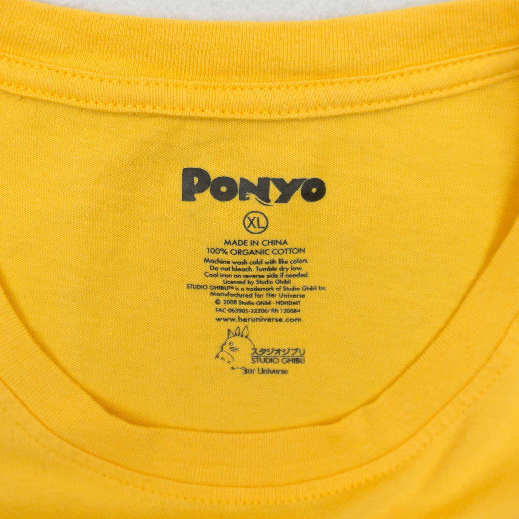 Ponyo Оранжева Тениска с Графика
