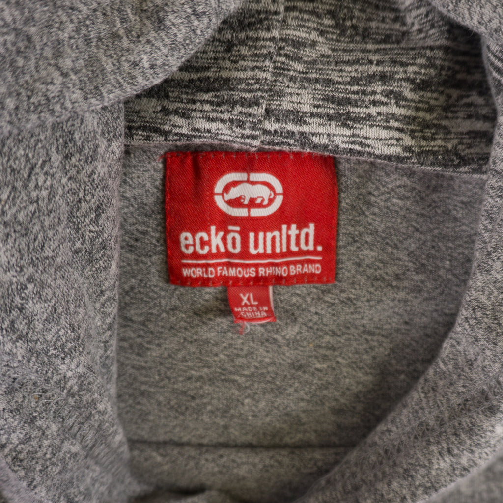 Ecko Unltd Сива Тениска с Качулка