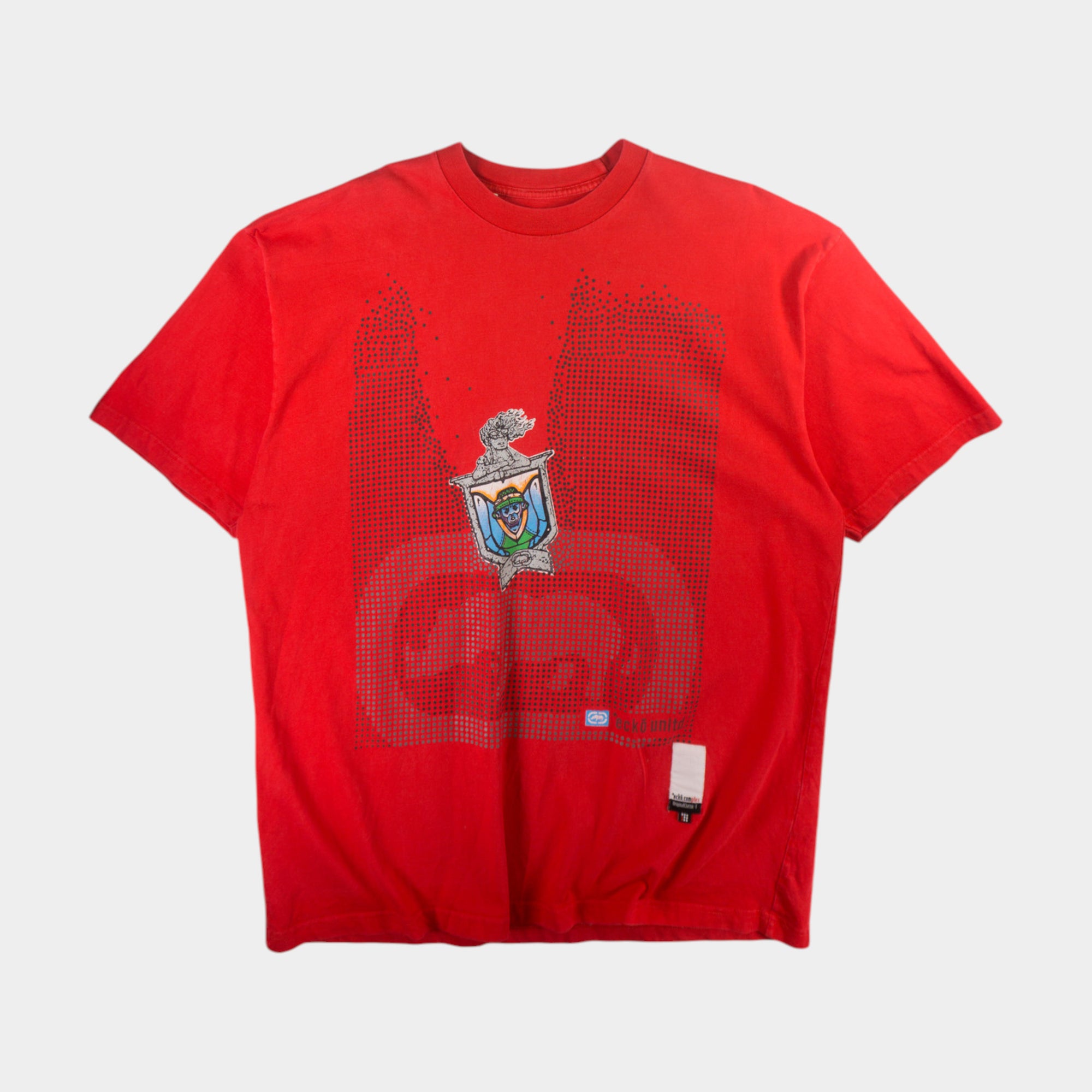 Ecko Unltd Винтидж 2000-те Червена Тениска с Графика