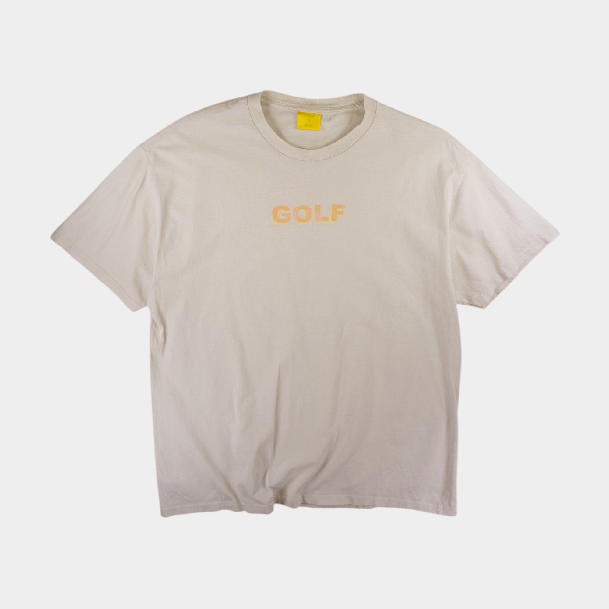 Golf Wang Бежова Тениска
