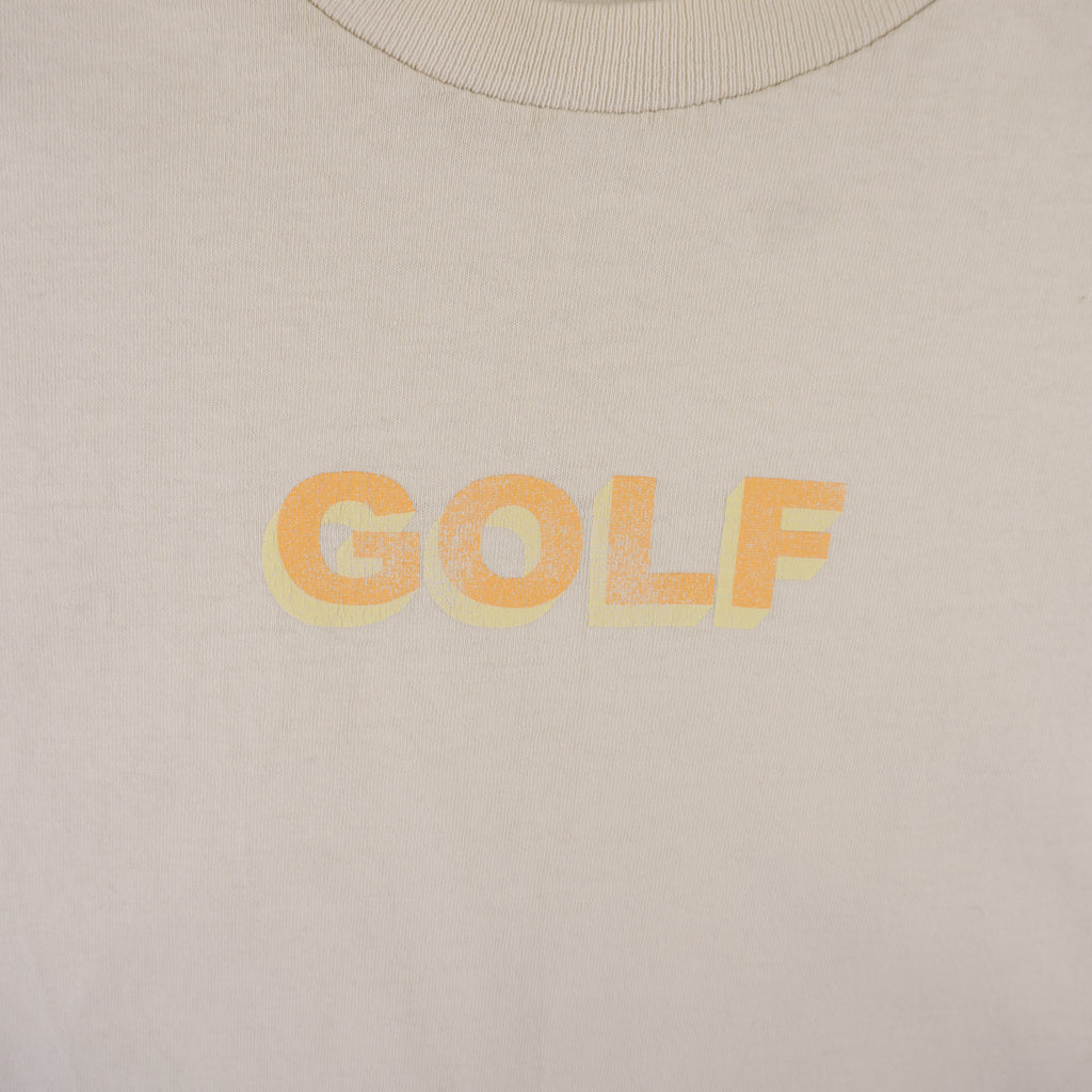 Golf Wang Бежова Тениска