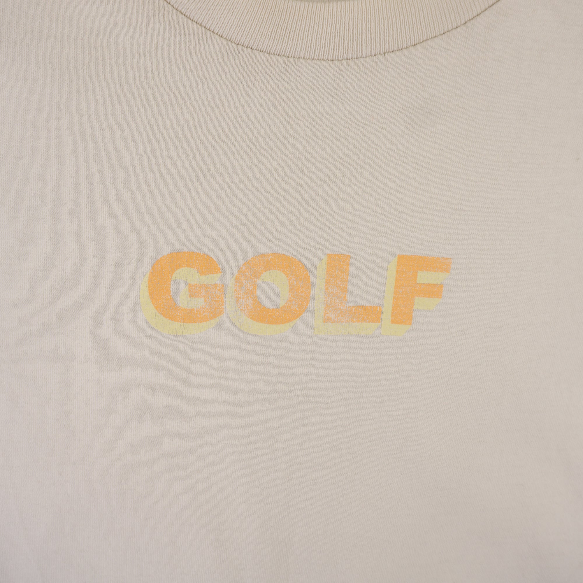 Golf Wang Бежова Тениска