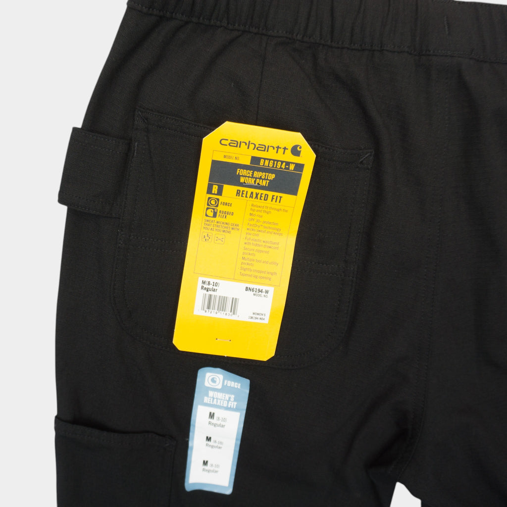 Carhartt Force Ripstop Черни Работни Панталони