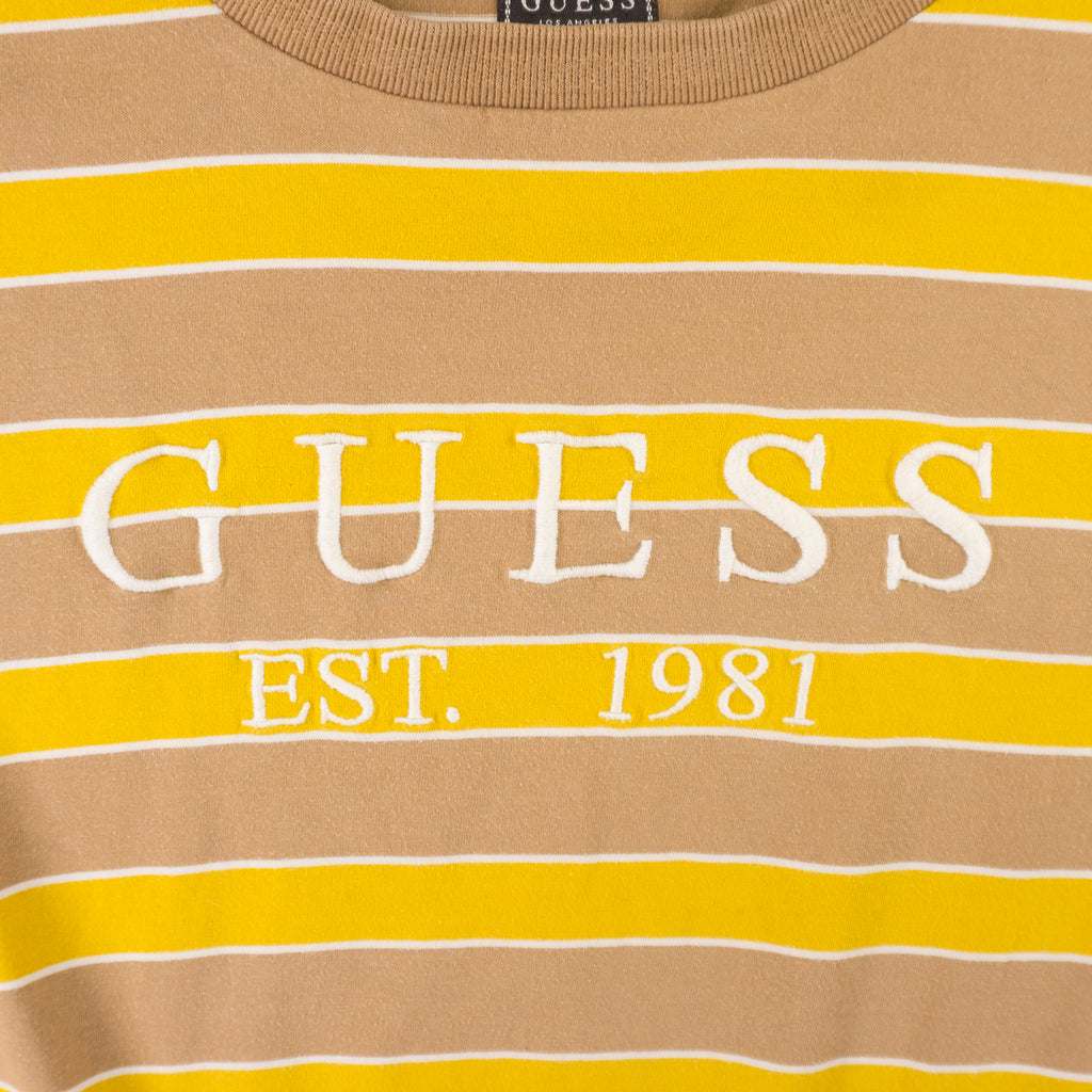 Guess Винтидж 2000-те Раирана Тениска