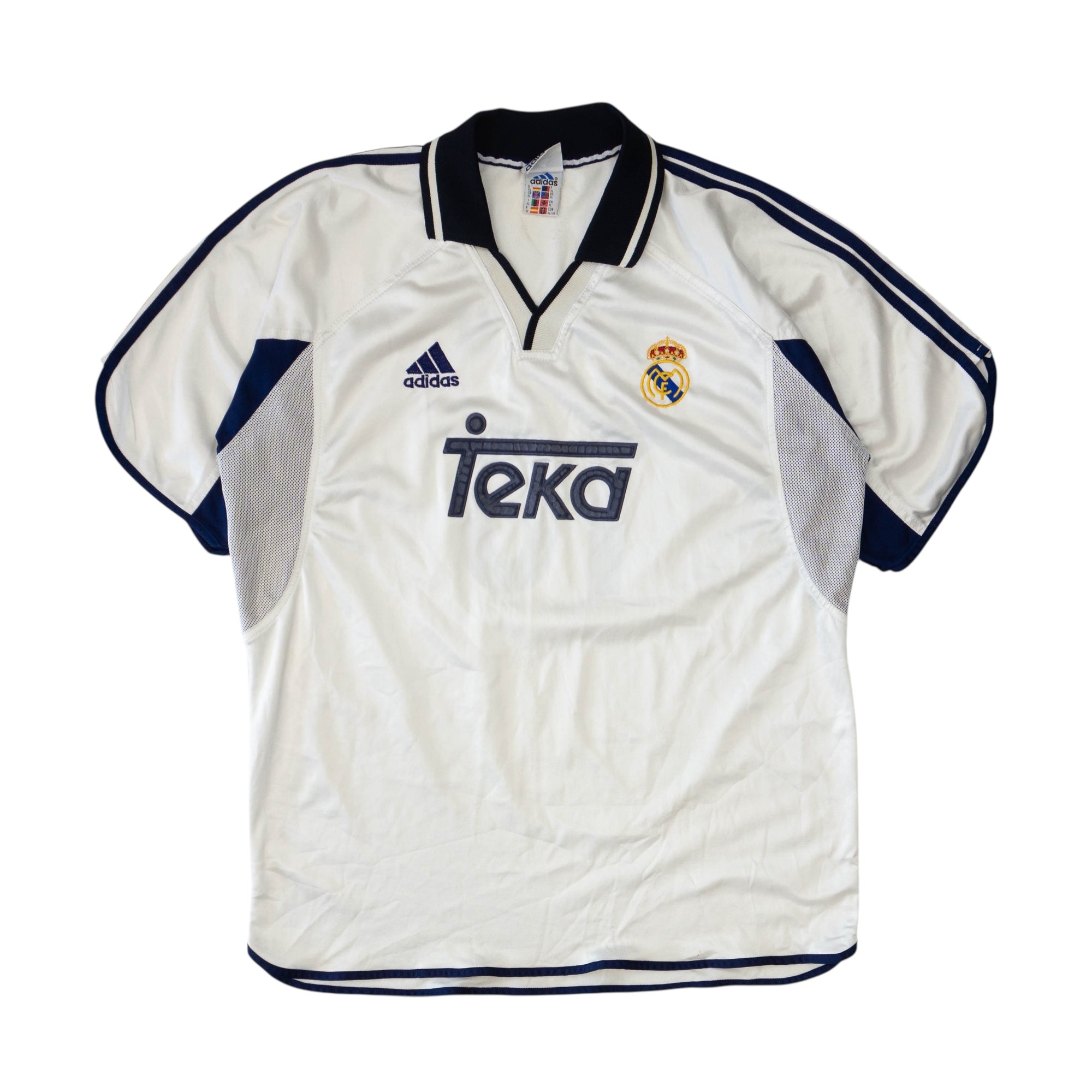 Adidas Real Madrid Figo Knock-Off Jersey