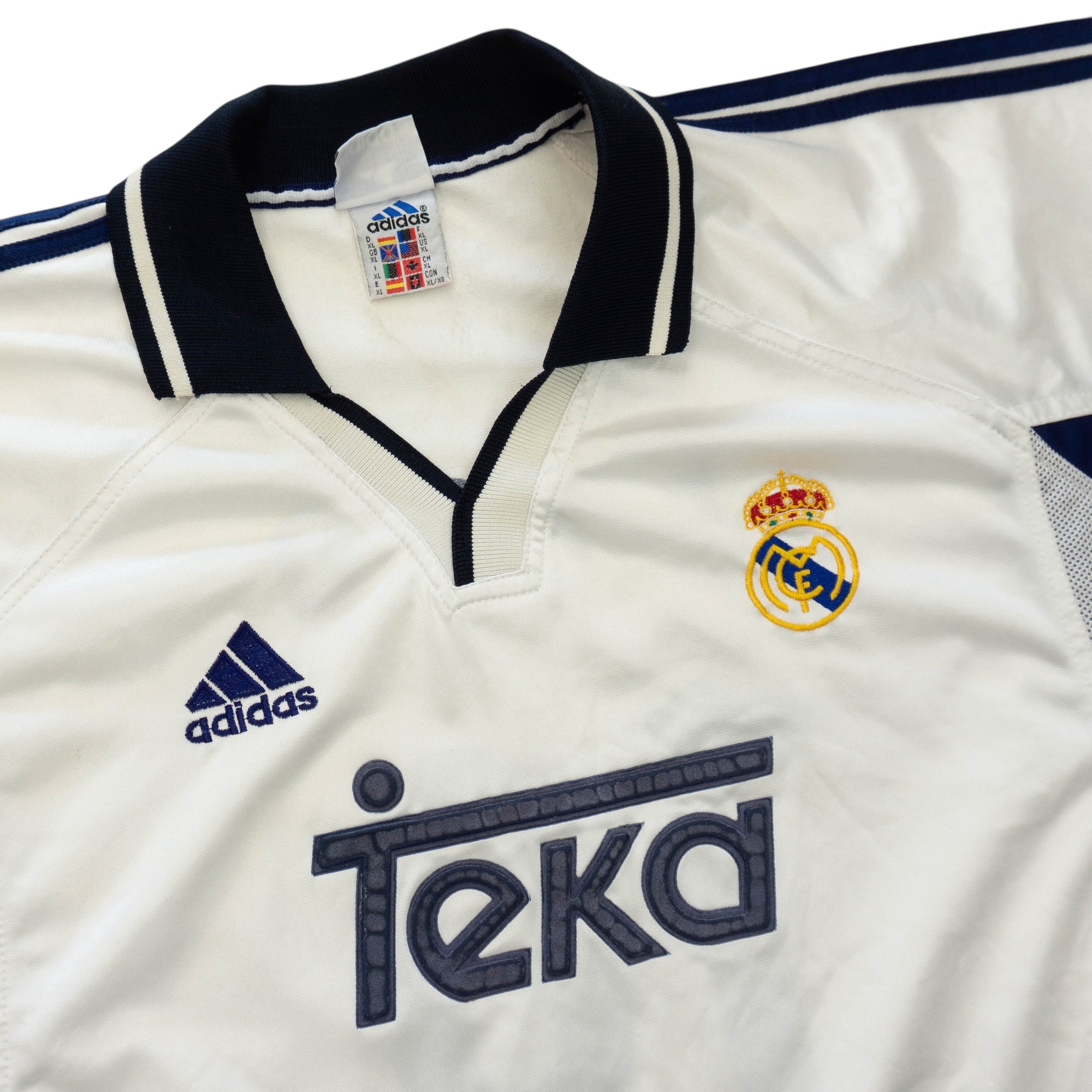 Adidas Real Madrid Figo Knock-Off Jersey