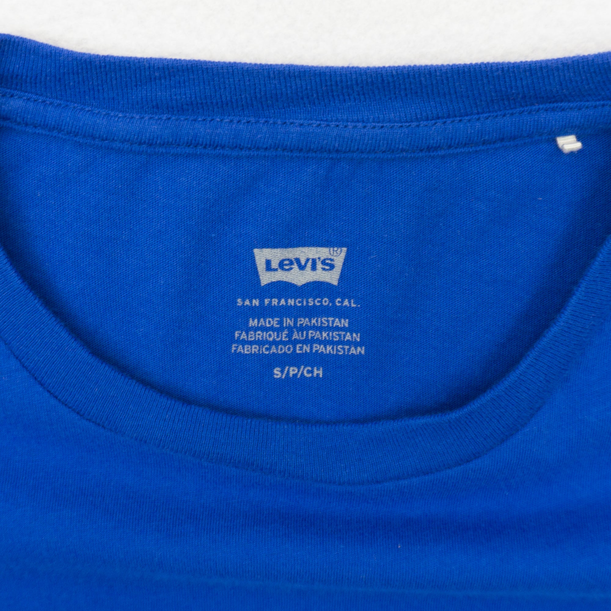 Levi's Синя Тениска с Голямо Лого