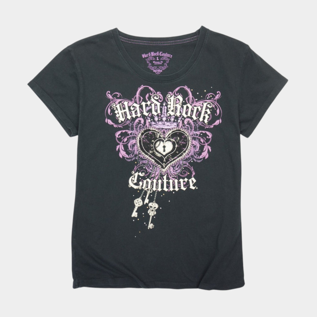 Hard Rock Couture Y2K Тениска с Графика