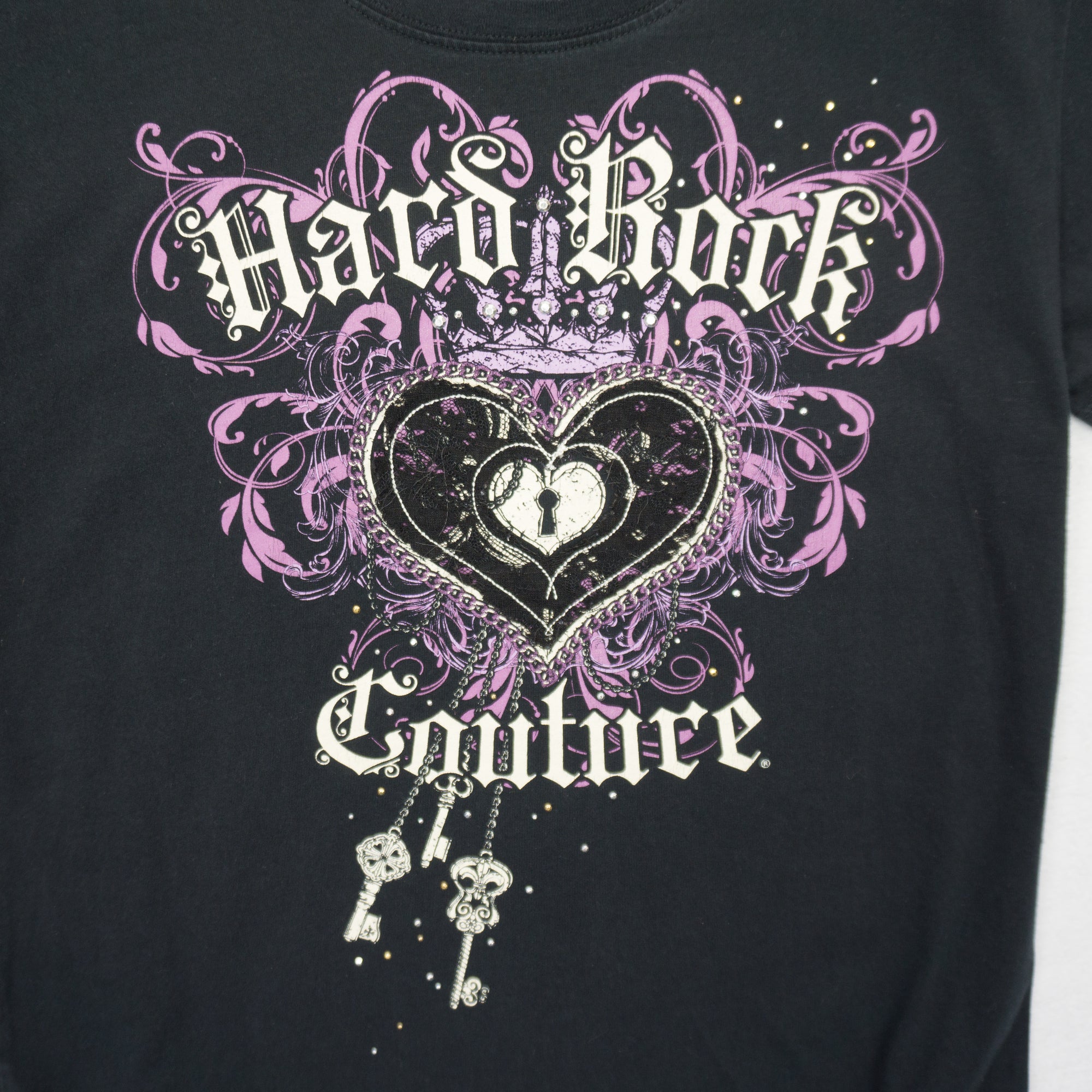 Hard Rock Couture Y2K Тениска с Графика