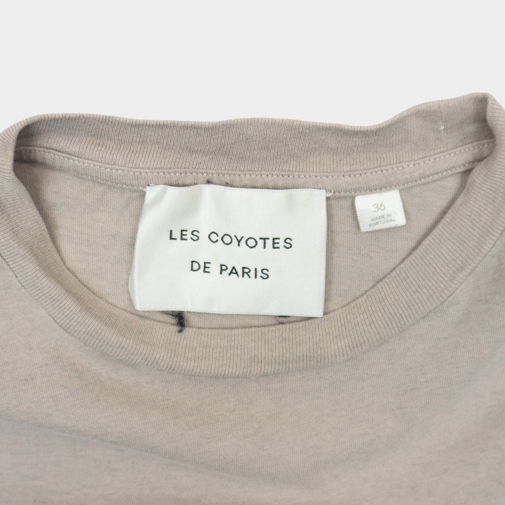 Les Coyotes De Paris Бежова Тениска