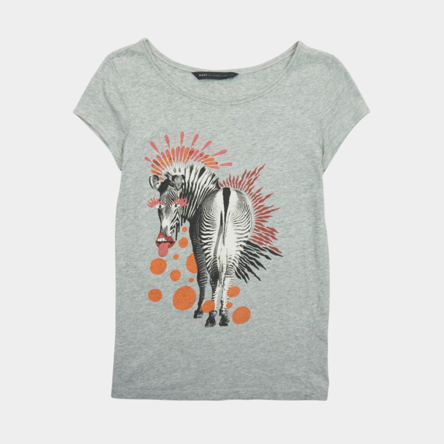 Marc by Marc Jacobs Сива Тениска с Графика