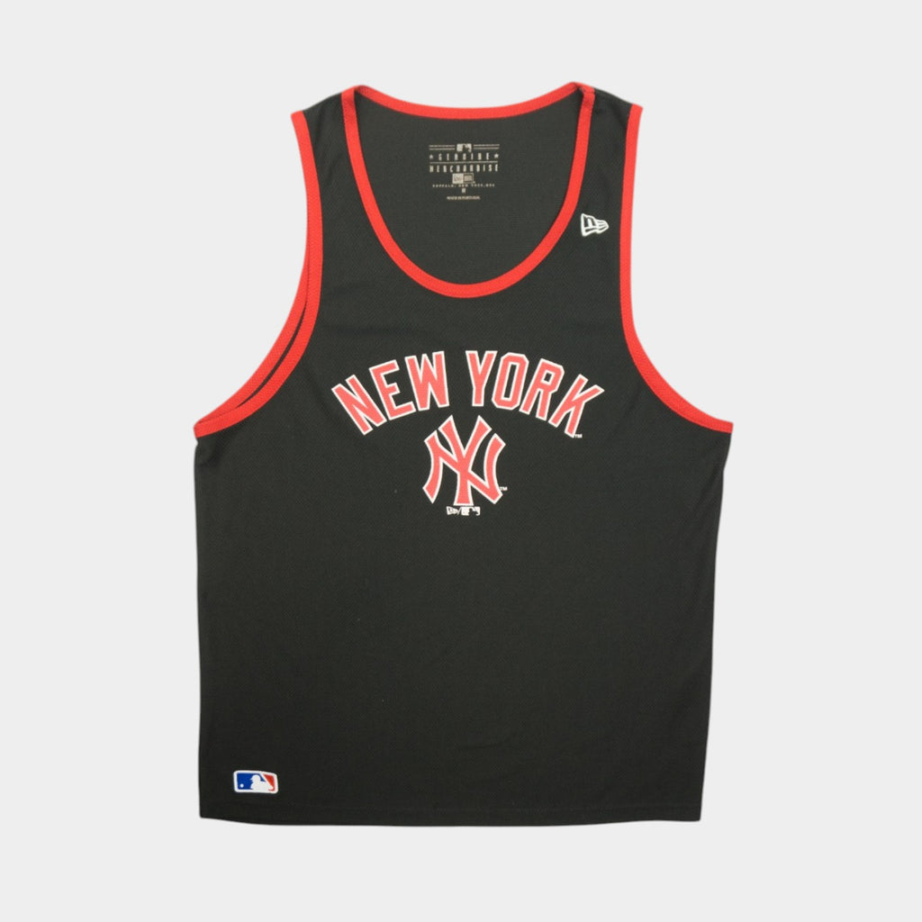 New Era NY Yankees Черно Джърси с Голямо Лого