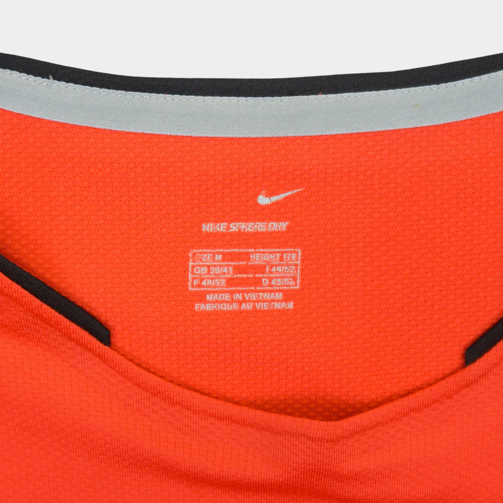 Nike Mercurial Червена Тениска с Бродирано Лого