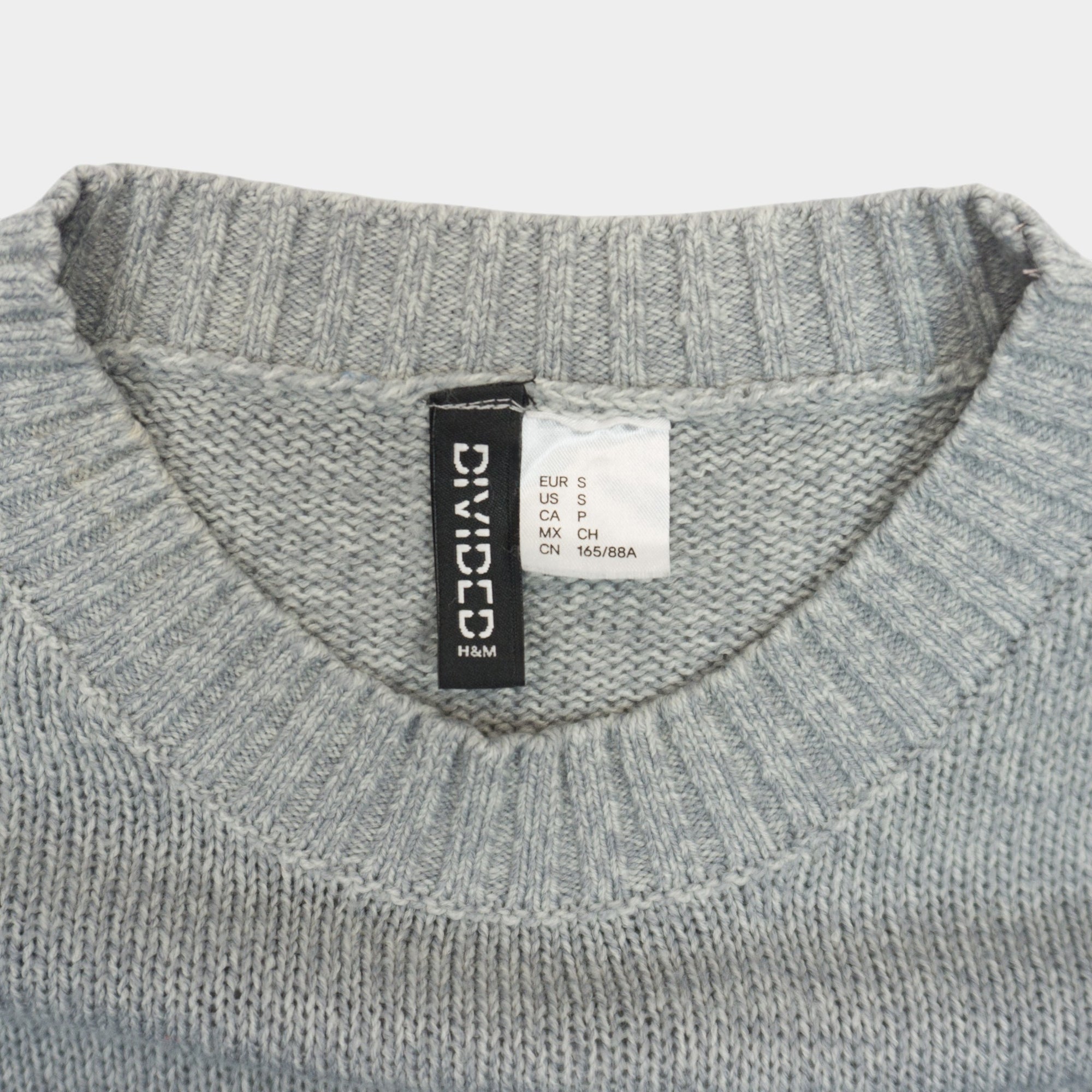 H&M Сив Пуловер