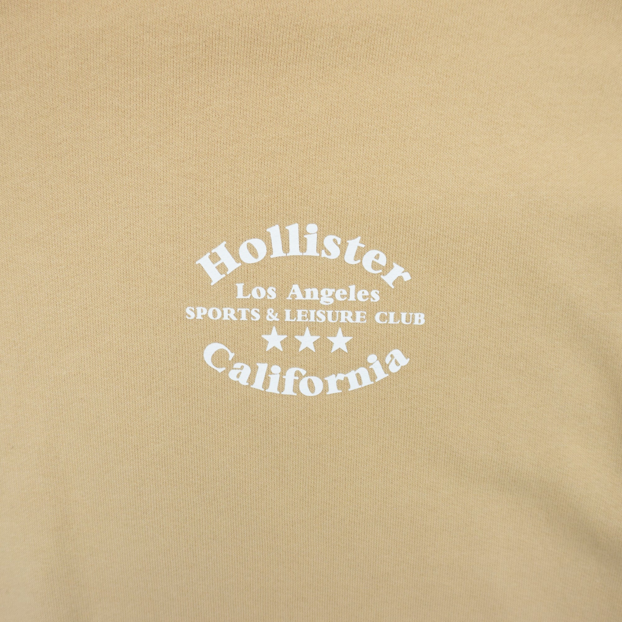 Hollister Бежова Блуза с Малко Лого