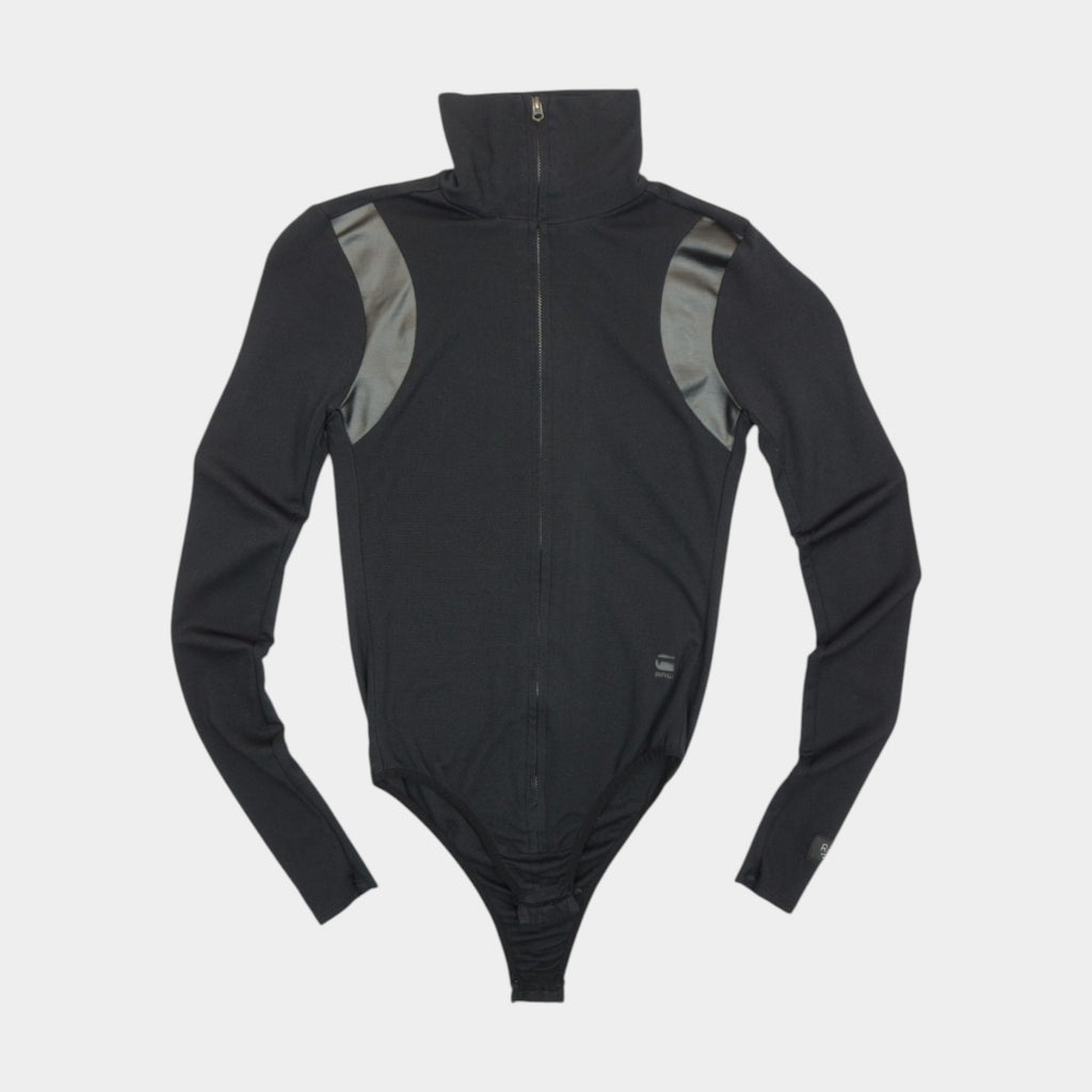 G-Star Raw Черно Боди с Малко Лого